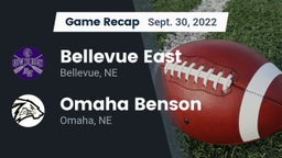 Recap: Bellevue East  vs. Omaha Benson  2022