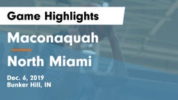 Maconaquah  vs North Miami  Game Highlights - Dec. 6, 2019