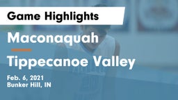 Maconaquah  vs Tippecanoe Valley  Game Highlights - Feb. 6, 2021