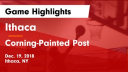 Ithaca  vs Corning-Painted Post  Game Highlights - Dec. 19, 2018