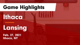 Ithaca  vs Lansing  Game Highlights - Feb. 27, 2021