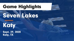 Seven Lakes  vs Katy  Game Highlights - Sept. 29, 2020
