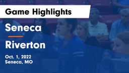 Seneca  vs Riverton  Game Highlights - Oct. 1, 2022