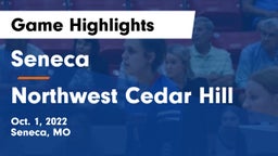 Seneca  vs Northwest Cedar Hill Game Highlights - Oct. 1, 2022