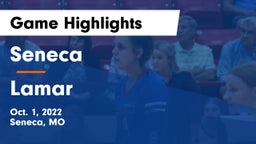 Seneca  vs Lamar Game Highlights - Oct. 1, 2022