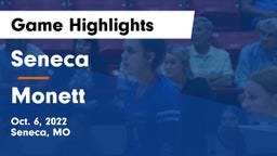 Seneca  vs Monett  Game Highlights - Oct. 6, 2022