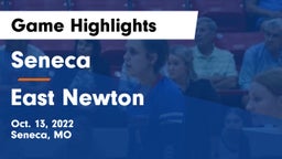 Seneca  vs East Newton  Game Highlights - Oct. 13, 2022