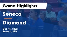 Seneca  vs Diamond Game Highlights - Oct. 15, 2022