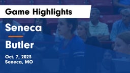Seneca  vs Butler  Game Highlights - Oct. 7, 2023