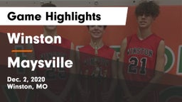 Winston  vs Maysville  Game Highlights - Dec. 2, 2020