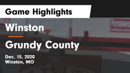 Winston  vs Grundy County Game Highlights - Dec. 15, 2020