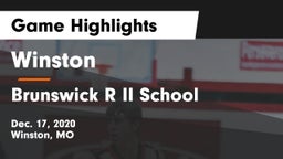 Winston  vs Brunswick R II School Game Highlights - Dec. 17, 2020