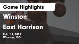 Winston  vs East Harrison  Game Highlights - Feb. 11, 2021