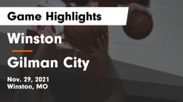 Winston  vs Gilman City Game Highlights - Nov. 29, 2021