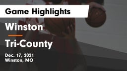 Winston  vs Tri-County  Game Highlights - Dec. 17, 2021