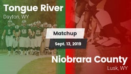 Matchup: Tongue River High vs. Niobrara County  2019
