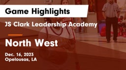 JS Clark Leadership Academy  vs North West Game Highlights - Dec. 16, 2023