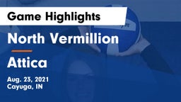 North Vermillion  vs Attica  Game Highlights - Aug. 23, 2021