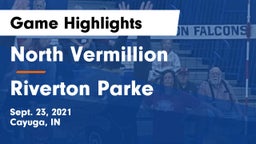 North Vermillion  vs Riverton Parke  Game Highlights - Sept. 23, 2021