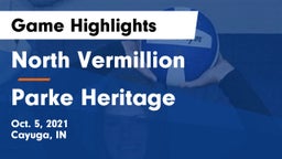 North Vermillion  vs Parke Heritage  Game Highlights - Oct. 5, 2021