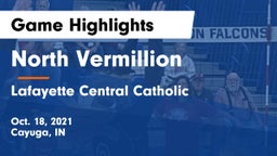 North Vermillion  vs Lafayette Central Catholic  Game Highlights - Oct. 18, 2021