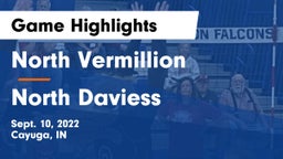 North Vermillion  vs North Daviess  Game Highlights - Sept. 10, 2022
