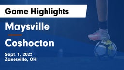 Maysville  vs Coshocton  Game Highlights - Sept. 1, 2022