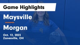 Maysville  vs Morgan  Game Highlights - Oct. 12, 2023