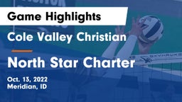 Cole Valley Christian  vs North Star Charter Game Highlights - Oct. 13, 2022