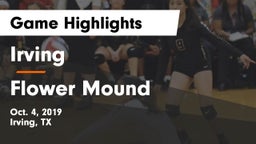 Irving  vs Flower Mound  Game Highlights - Oct. 4, 2019