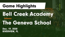 Bell Creek Academy vs The Geneva School Game Highlights - Dec. 19, 2020