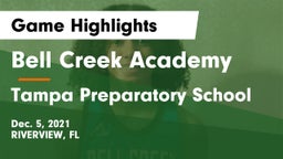 Bell Creek Academy vs Tampa Preparatory School Game Highlights - Dec. 5, 2021