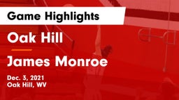 Oak Hill  vs James Monroe Game Highlights - Dec. 3, 2021