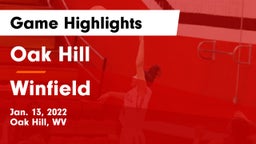Oak Hill  vs Winfield  Game Highlights - Jan. 13, 2022