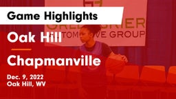 Oak Hill  vs Chapmanville  Game Highlights - Dec. 9, 2022