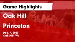 Oak Hill  vs Princeton  Game Highlights - Dec. 7, 2023