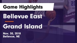 Bellevue East  vs Grand Island  Game Highlights - Nov. 30, 2018