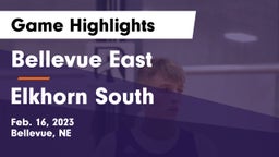 Bellevue East  vs Elkhorn South  Game Highlights - Feb. 16, 2023