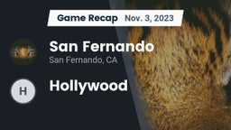 Recap: San Fernando  vs. Hollywood  2023