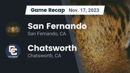 Recap: San Fernando  vs. Chatsworth  2023