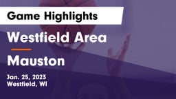 Westfield Area  vs Mauston  Game Highlights - Jan. 25, 2023