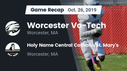 Recap: Worcester Vo-Tech  vs. Holy Name Central Catholic/St. Mary's  2019