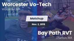 Matchup: Worcester Vo-Tech vs. Bay Path RVT  2019