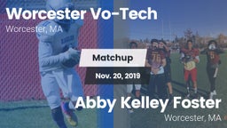 Matchup: Worcester Vo-Tech vs. Abby Kelley Foster 2019