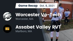 Recap: Worcester Vo-Tech  vs. Assabet Valley RVT  2021