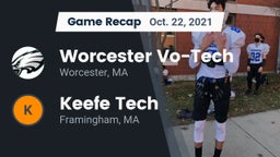 Recap: Worcester Vo-Tech  vs. Keefe Tech  2021