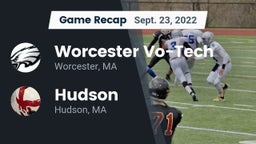 Recap: Worcester Vo-Tech  vs. Hudson  2022