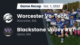 Recap: Worcester Vo-Tech  vs. Blackstone Valley RVT  2022