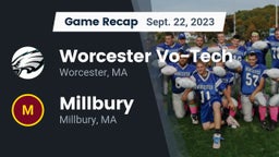 Recap: Worcester Vo-Tech  vs. Millbury  2023