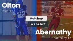 Matchup: Olton  vs. Abernathy  2017